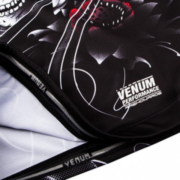 Рашгард Venum Samurai Skull Rashguard Long Sleeves Black