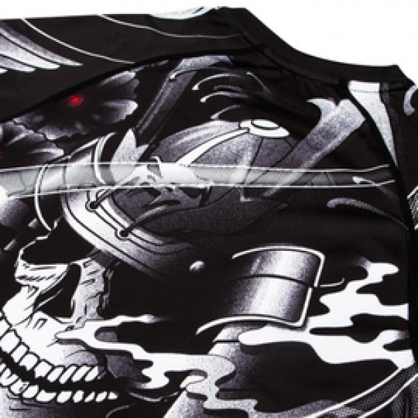 Рашгард Venum Samurai Skull Rashguard Long Sleeves Black