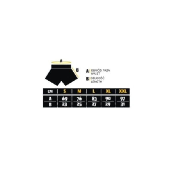 Шорты для тайского бокса MANTO Shorts Muay Thai Black Silver