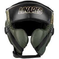 Шлем Venum Pro Boxing Headgear Linares Edition Khaki Black Gold