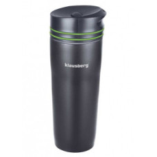 Термокружка Klausberg KB-7149 380мл Чорно-Зелена