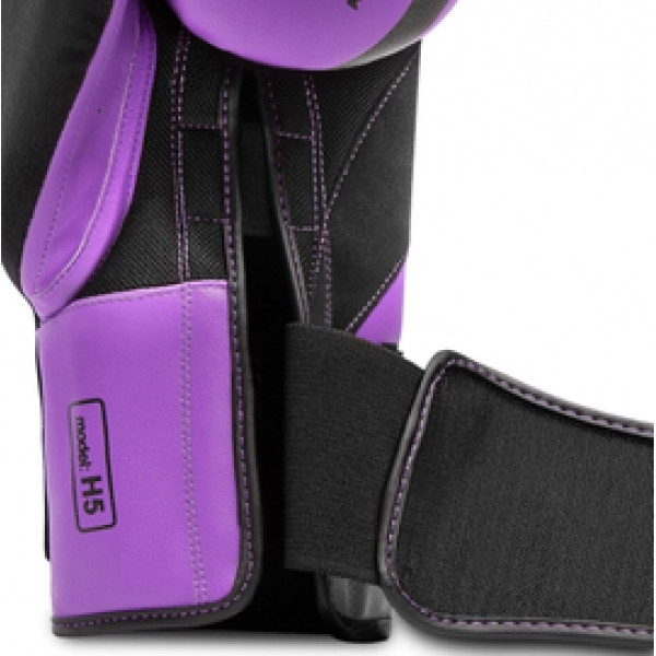 Боксерские перчатки Hayabusa H5 Boxing Gloves Purple Black