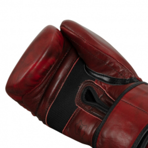 Снарядные перчатки TIitle Boxing Blood Red Leather Bag Gloves