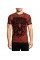 Футболка Affliction Iconic Steel SS Tee Indian Red