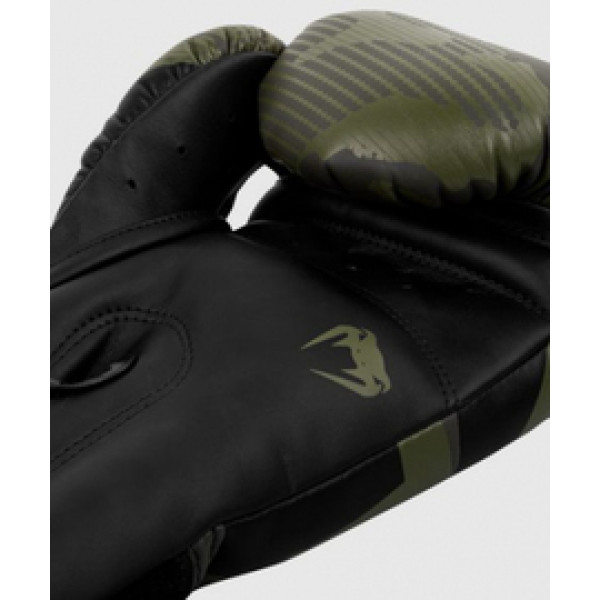 Боксерские перчатки Venum Elite Khaki Camo