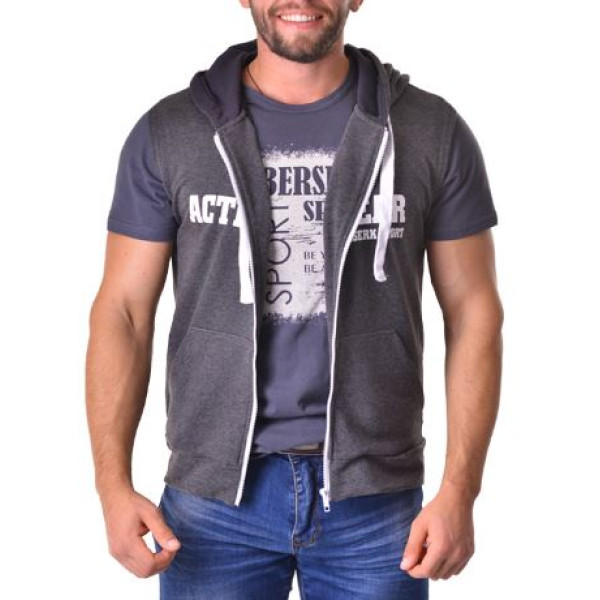 Толстовка-безрукавка Berserk Challenger WORKDAY VEST dark grey