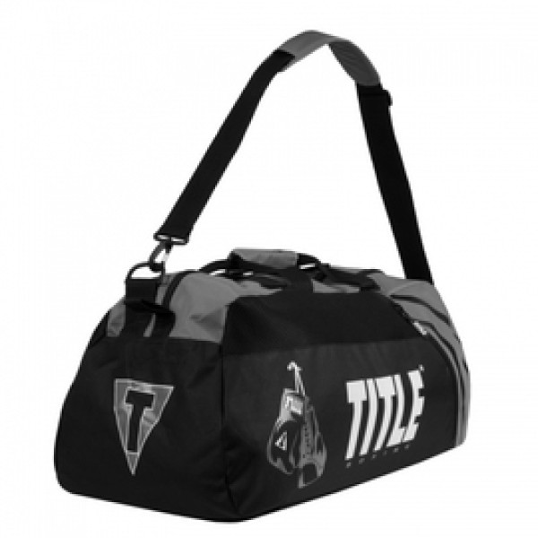 Cумка-рюкзак TITLE World Champion Sport Bag/Back Pack 2.0 Black Grey