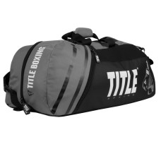 Cумка-рюкзак TITLE World Champion Sport Bag/Back Pack 2.0 Black Grey