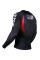 Рашгард Venum No Gi IBJJF Approved Rash Guard Black Red