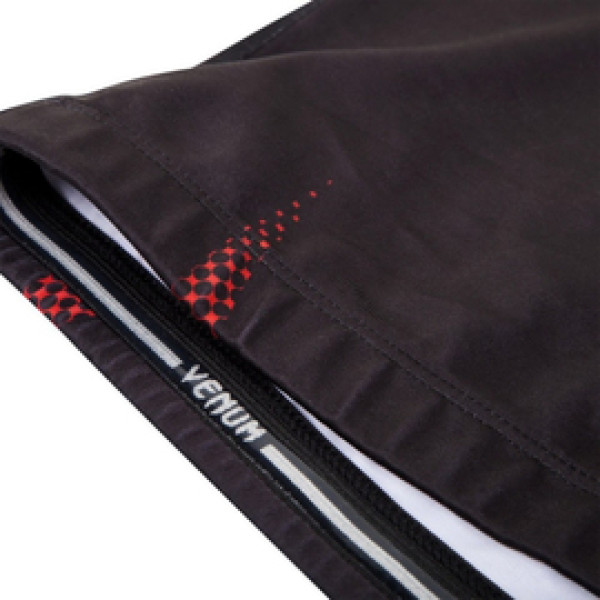 Рашгард Venum No Gi IBJJF Approved Rash Guard Black Red