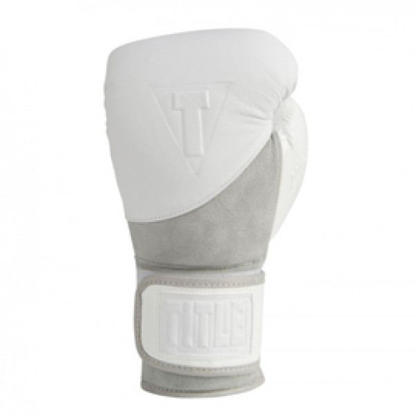 Боксерские перчатки Title White Training / Sparring Gloves