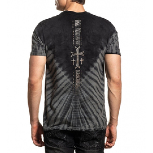 Футболка Affliction Mavi SS Tee Dust Wash