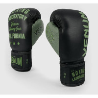 Боксерские перчатки Venum Boxing Lab - Black Green