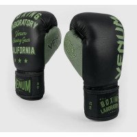 Боксерские перчатки Venum Boxing Lab - Black Green