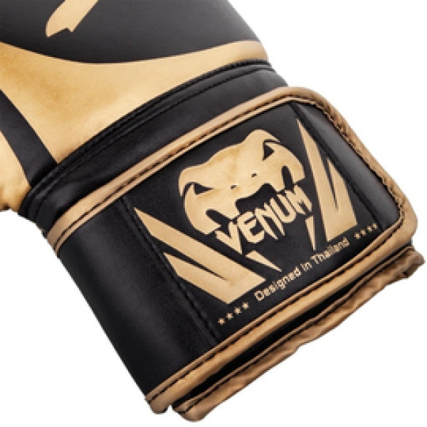 Боксерские перчатки Venum Challenger 2.0 Boxing Gloves Black Gold