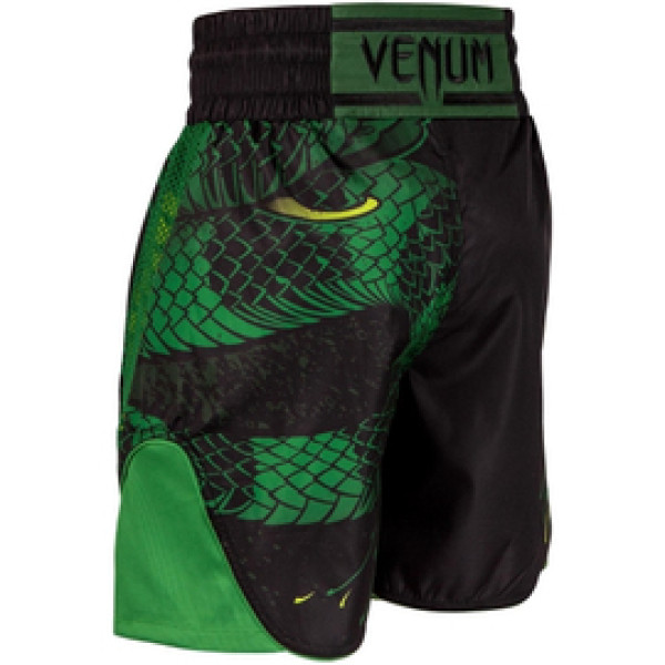 Шорты для бокса Venum Green Viper Boxing Shorts Black Green