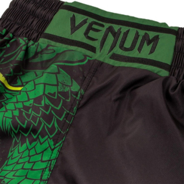 Шорты для бокса Venum Green Viper Boxing Shorts Black Green