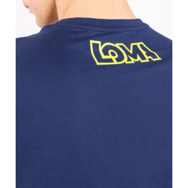Футболка Venum Origins T-shirt Loma Edition Blue Yellow