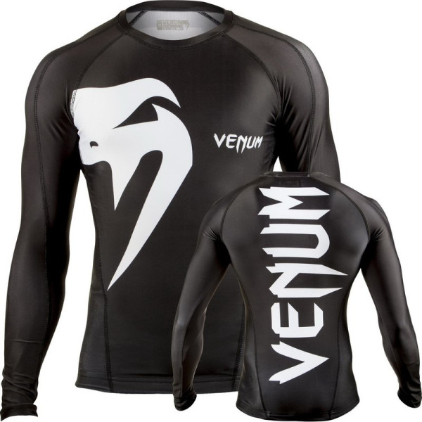 Рашгард Venum Giant Rashguard LS Black