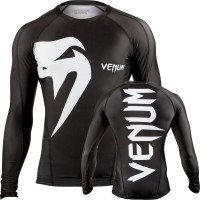 Рашгард Venum Giant Rashguard LS Black