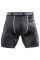 Компрессионные шорты Hayabusa Metaru 47 Silver Compression Shorts Black