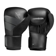 Боксерские перчатки Hayabusa S4 Boxing Gloves Black