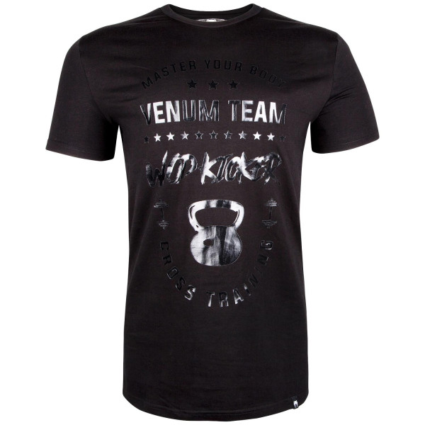 Футболка Venum Wod Kicker T-shirt Matte Black