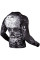 Рашгард Venum Santa Muerte 3.0 Rashguards Long Black White