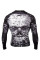 Рашгард Venum Santa Muerte 3.0 Rashguards Long Black White