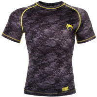 Рашгард Venum Tramo Rashguard Short Sleeves Black Yellow