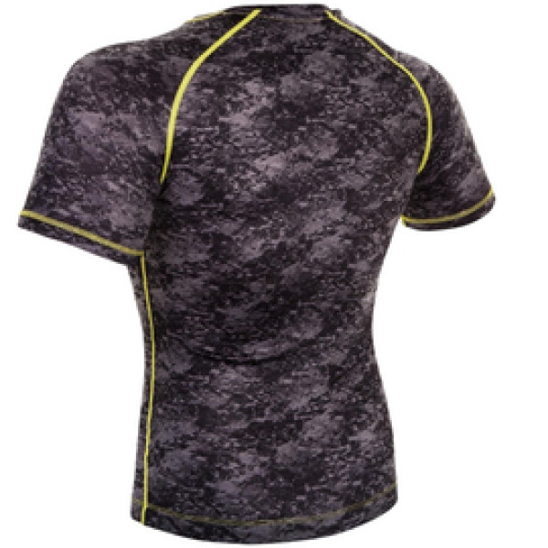 Рашгард Venum Tramo Rashguard Short Sleeves Black Yellow