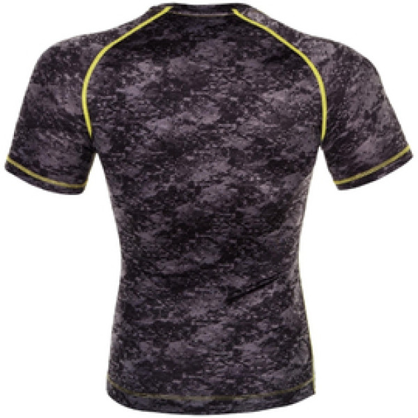 Рашгард Venum Tramo Rashguard Short Sleeves Black Yellow