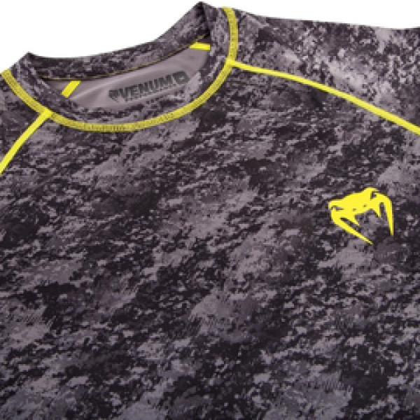 Рашгард Venum Tramo Rashguard Short Sleeves Black Yellow