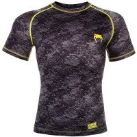 Рашгард Venum Tramo Rashguard Short Sleeves Black Yellow