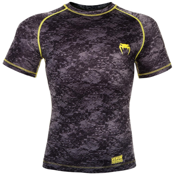 Рашгард Venum Tramo Rashguard Short Sleeves Black Yellow