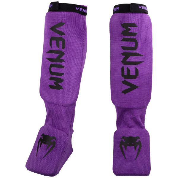 Защита голени и голеностопа Venum Kontact Shinguards Purple