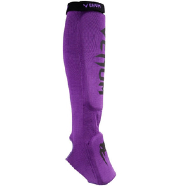 Защита голени и голеностопа Venum Kontact Shinguards Purple