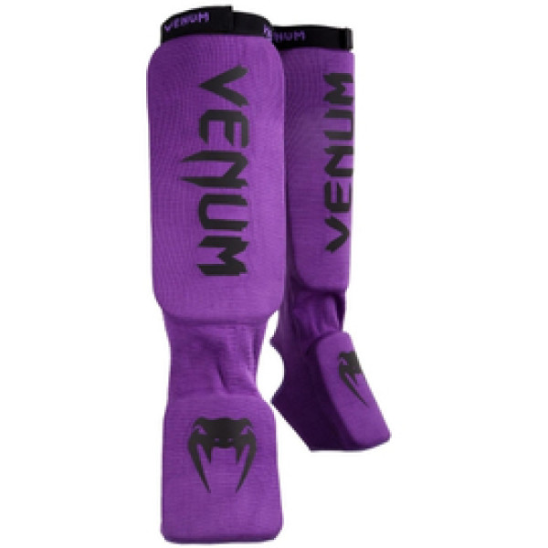 Защита голени и голеностопа Venum Kontact Shinguards Purple