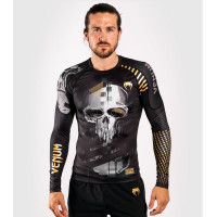 Рашгард Venum Skull Rashguard Long Sleeves Black
