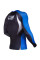 Рашгард Venum No Gi IBJJF Approved Rash Guard Black Blue