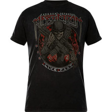Футболка Affliction FD Trailblazer Tee Black Lava Wash