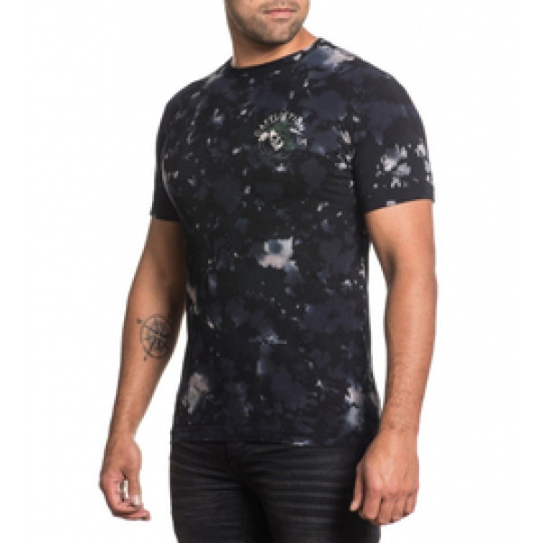Футболка Affliction Faster Than Death SS Tee Black