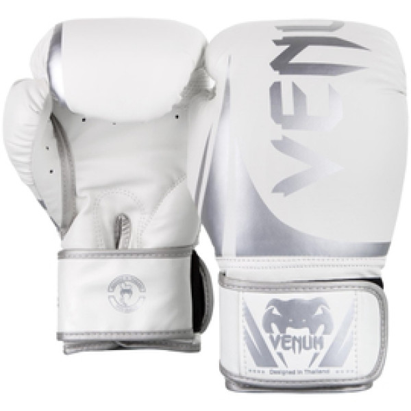 Боксерские перчатки Venum Challenger 2.0 Boxing Gloves White Silver