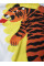 Детский рашгард MANTO Kids Rashguard Tigre White
