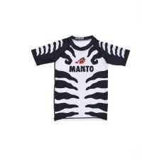 Детский рашгард MANTO Kids Rashguard Tigre White