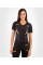 Женская футболка Venum Authentic UFC FightNight Dry Tech Black Gold