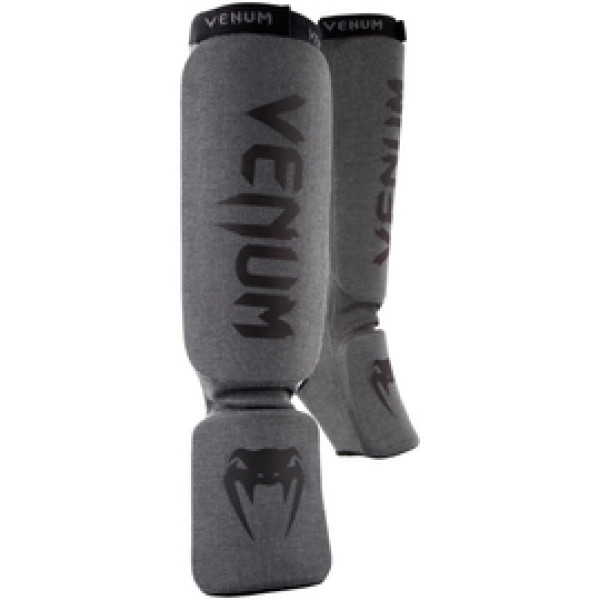 Защита голени и голеностопа Venum Kontact Shinguards Grey