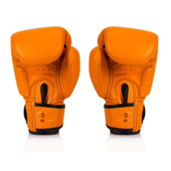 Боксерские перчатки Fairtex BGV16 Leather Muay Thai Boxing Gloves Orange