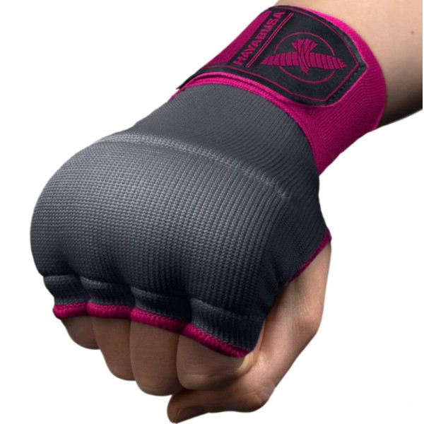 Гелевые бинты Hayabusa Quick Gel Handwraps Grey Pink