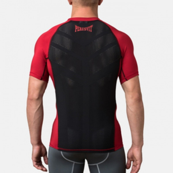 Компрессионная футболка Peresvit Air Motion Red Black Short Sleeve